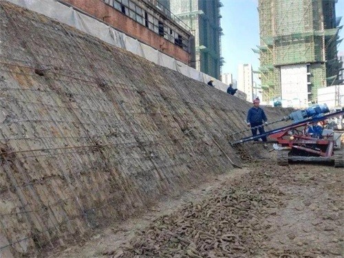 丰城建筑边坡支护